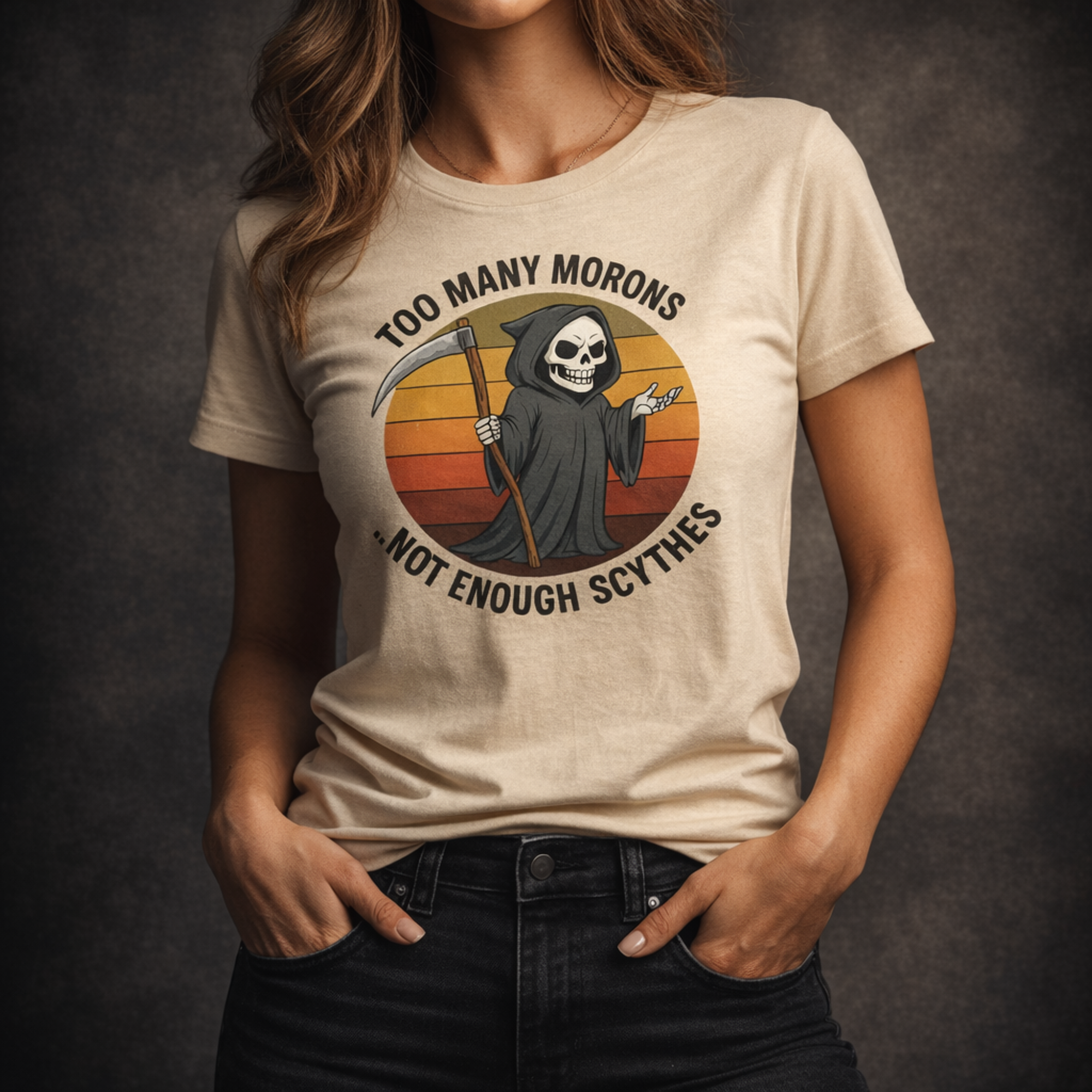 Too Many Morons...Not Enough Scythes T-Shirt