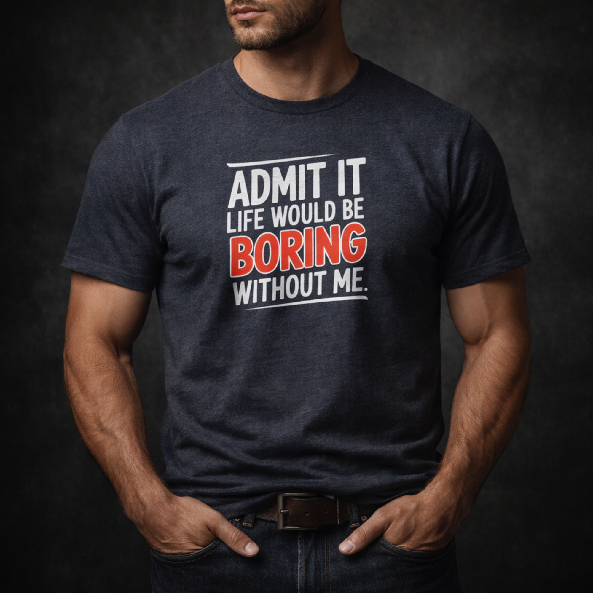 Admit It, Life Would Be Boring Without Me T-Shirt