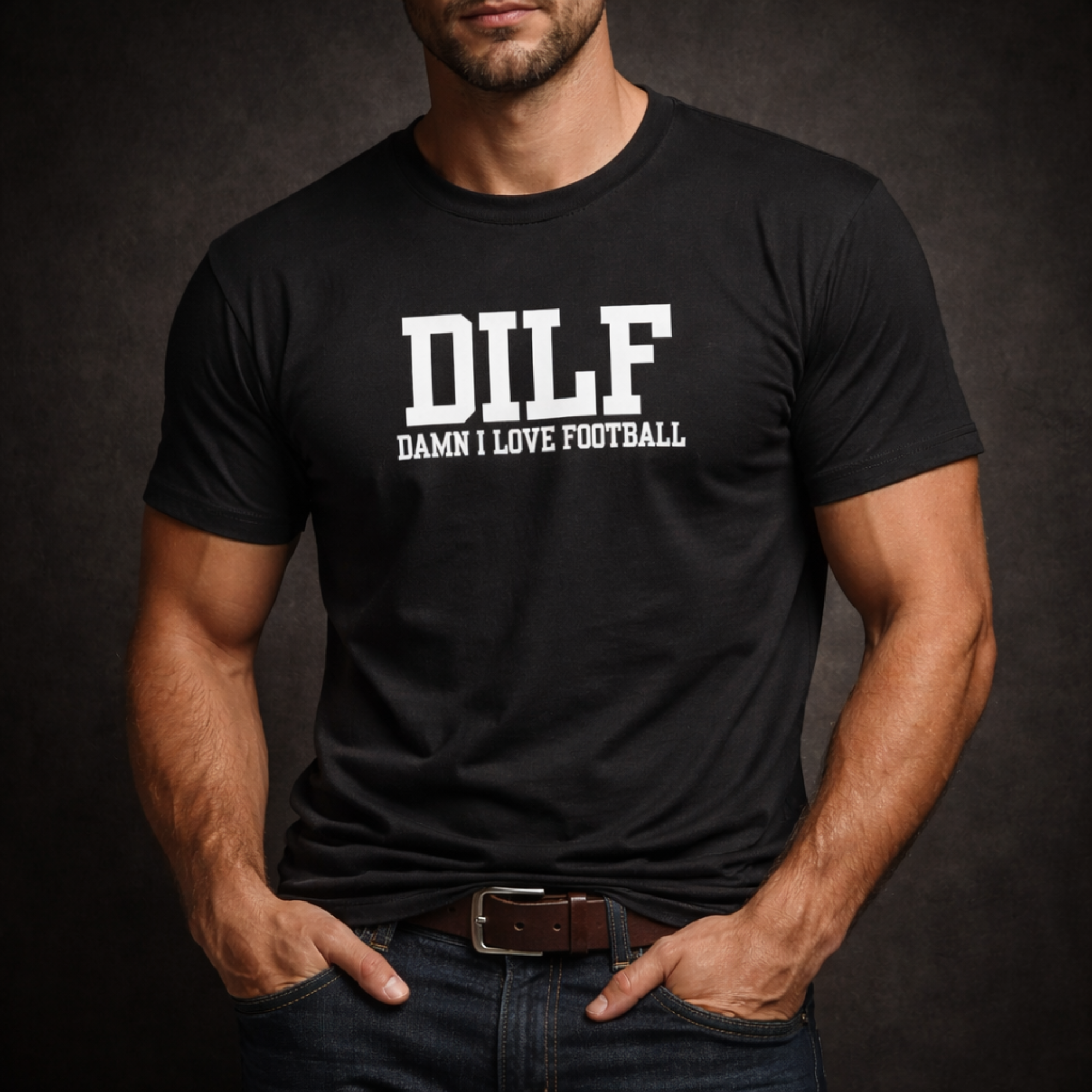 DILF: Damn I Love Football T-Shirt