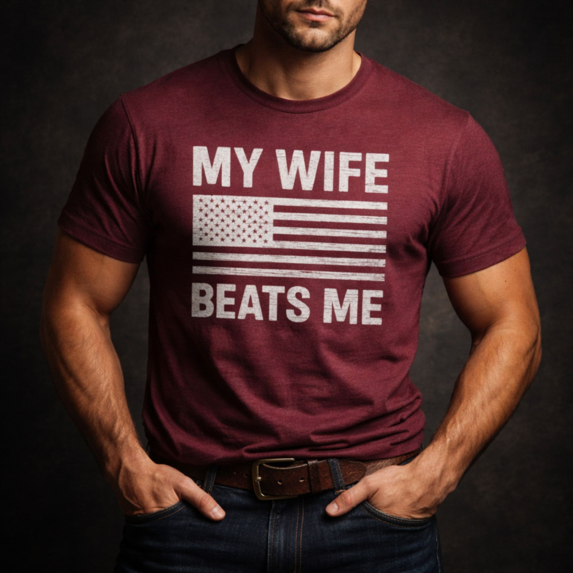 My Wife Beats Me T-Shirt
