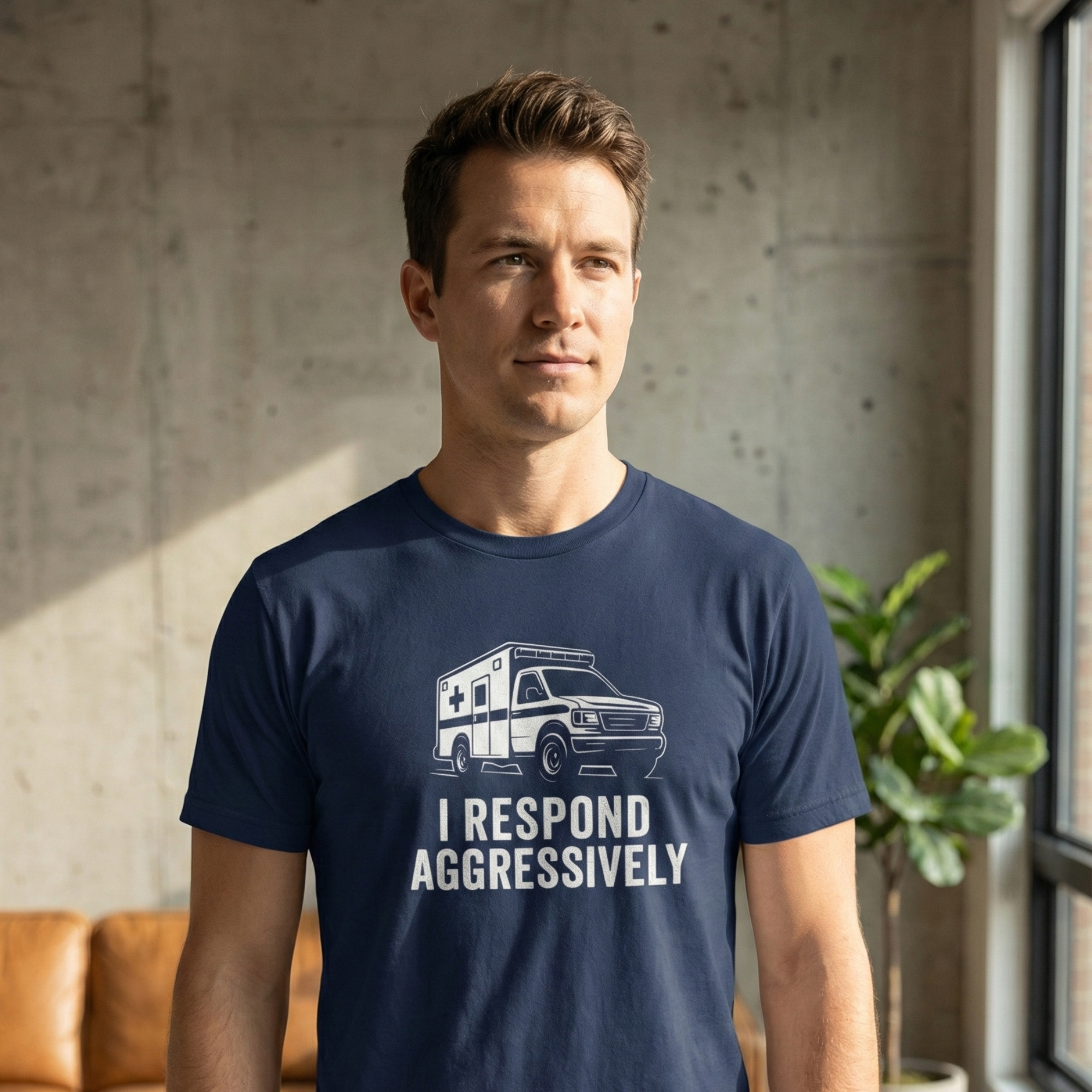 I Respond Aggressively T-Shirt