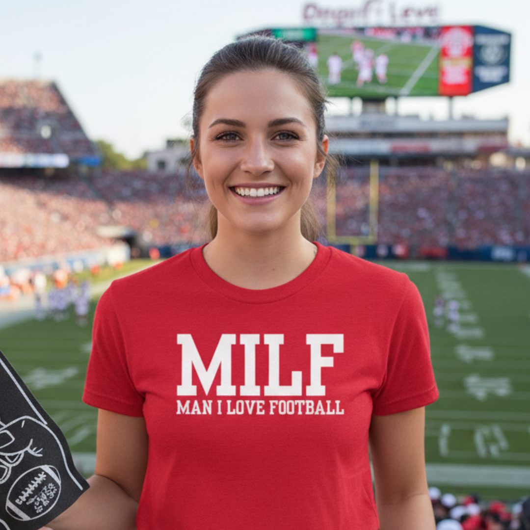 MILF: Man I Love Football T-Shirt
