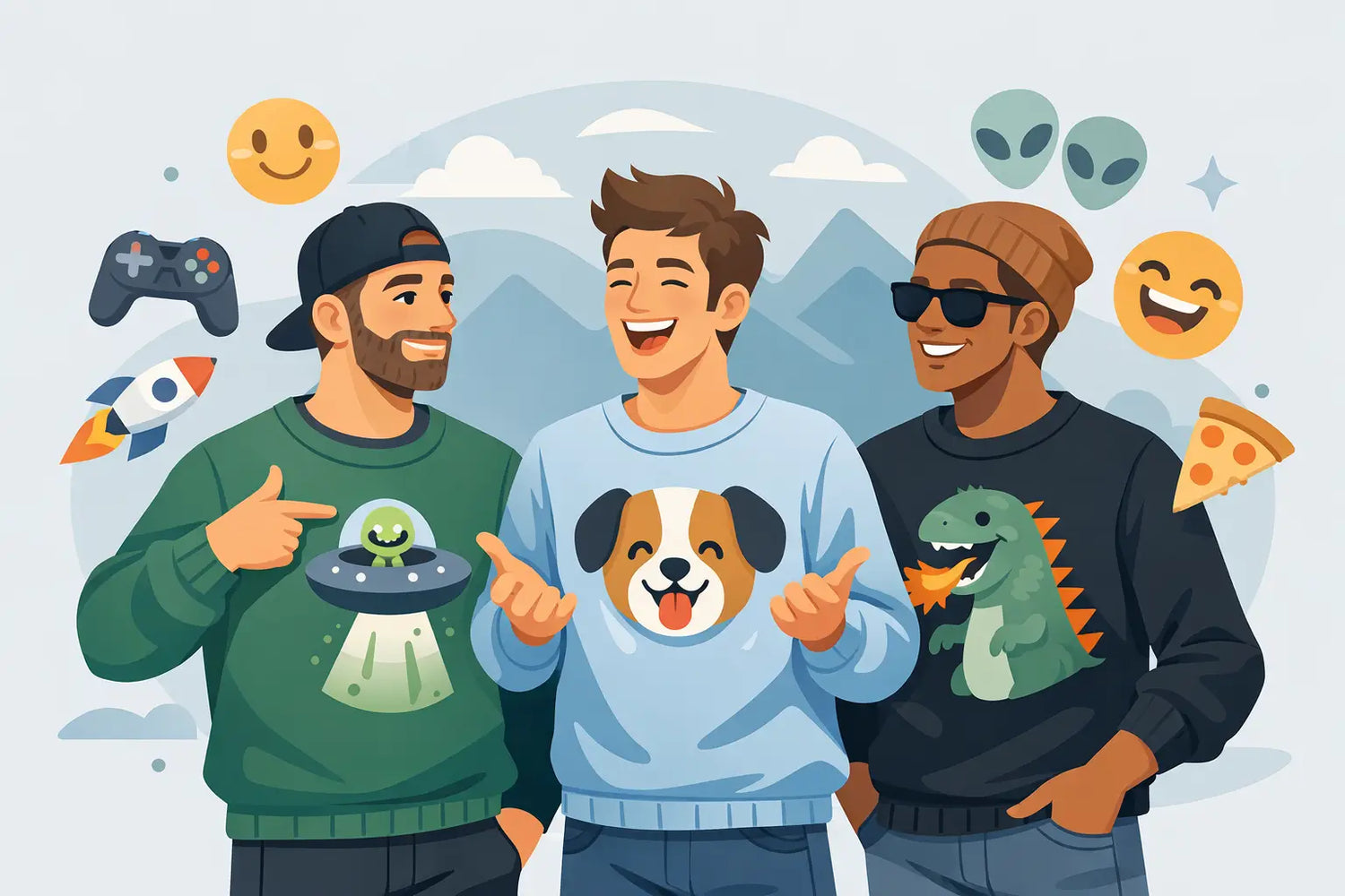 Funny Graphic Sweatshirts Men Actually Wear