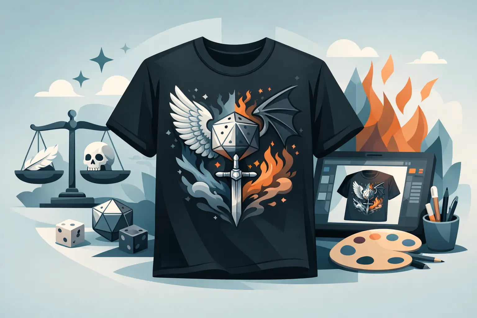 Chaotic Neutral T Shirt Done Right