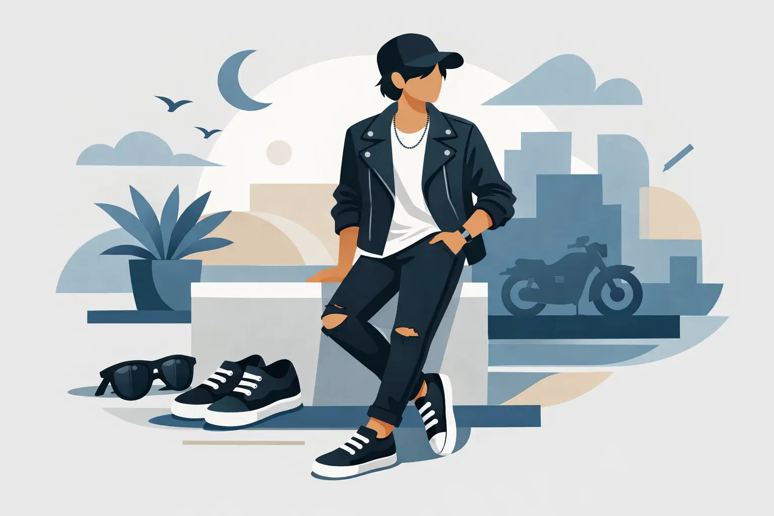How to Wear Edgy Casualwear Without Trying Hard