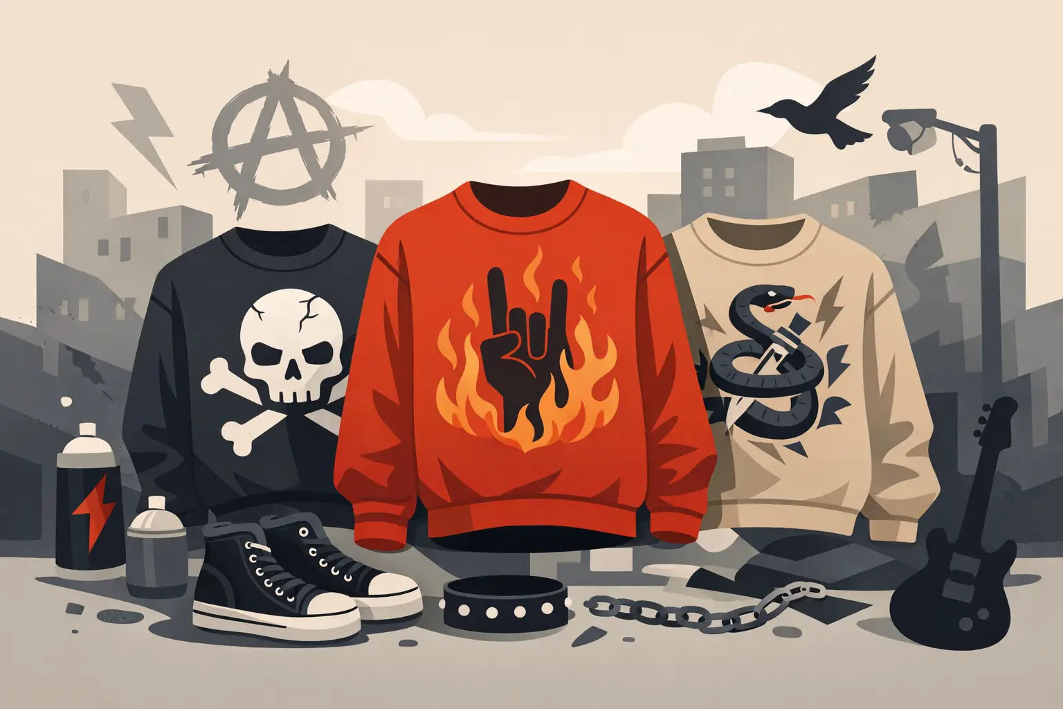 12 Best Rebellious Graphic Sweatshirts