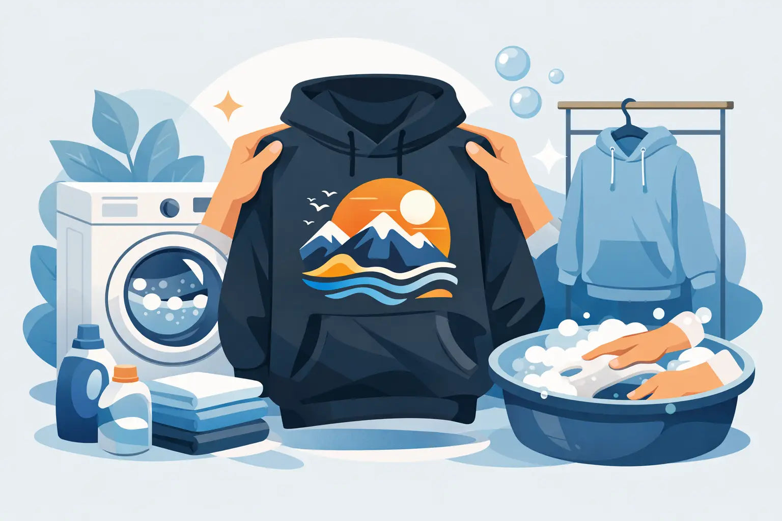 How to Wash Graphic Hoodies Without Ruining Them