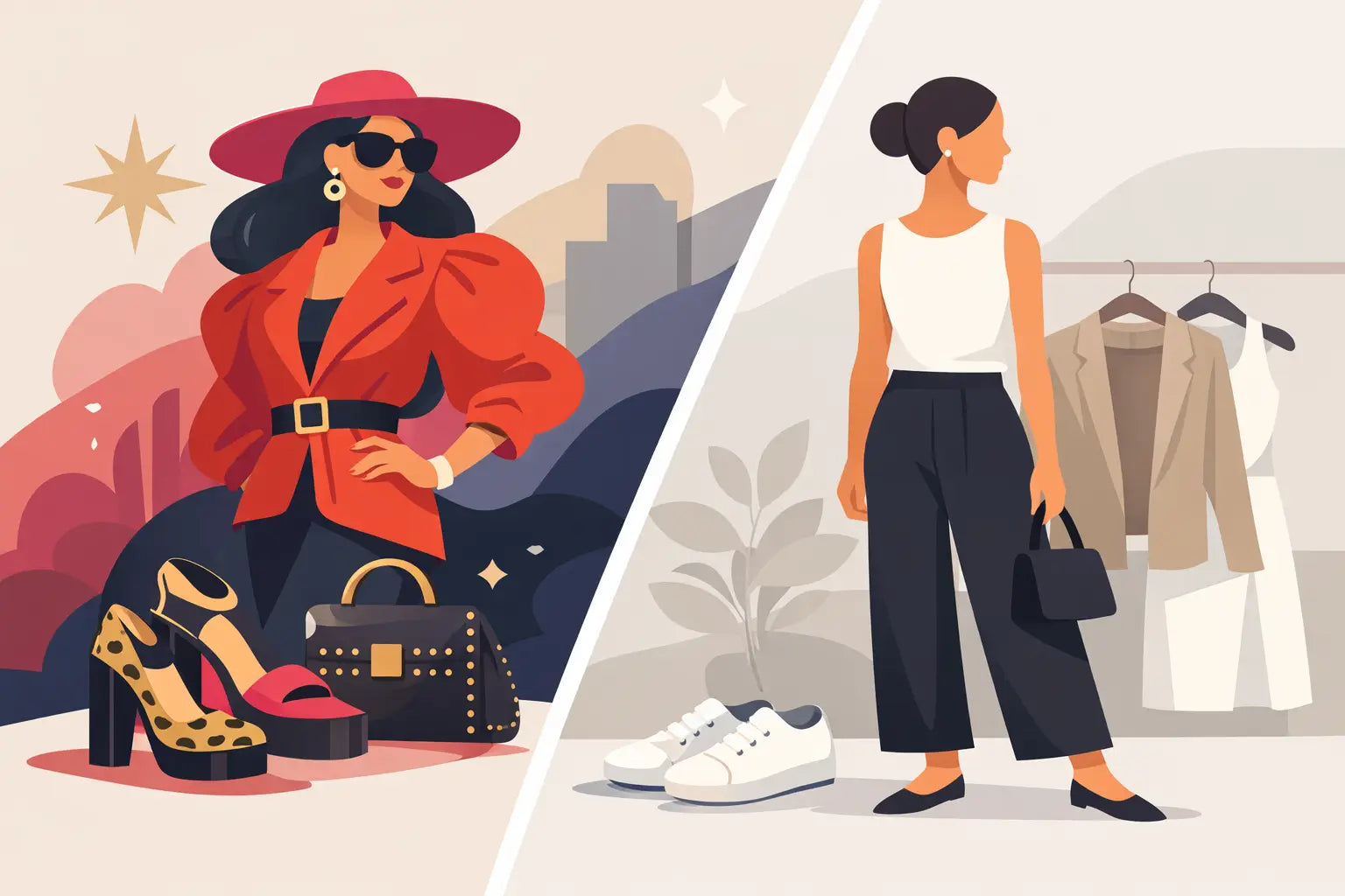 Statement Apparel vs Minimalist Fashion, for Real