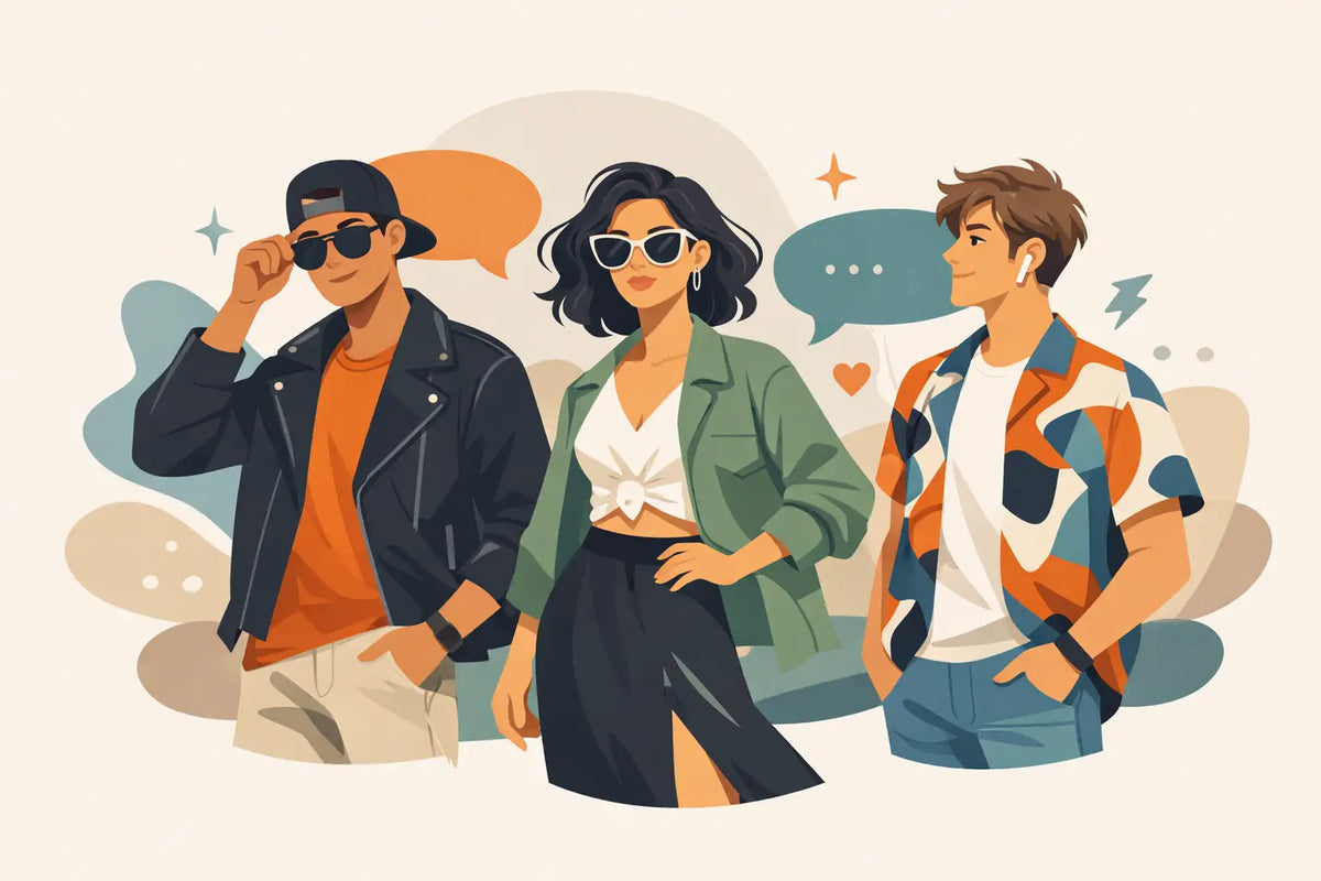 A Guide to Expressive Casual Outfits That Talk Back