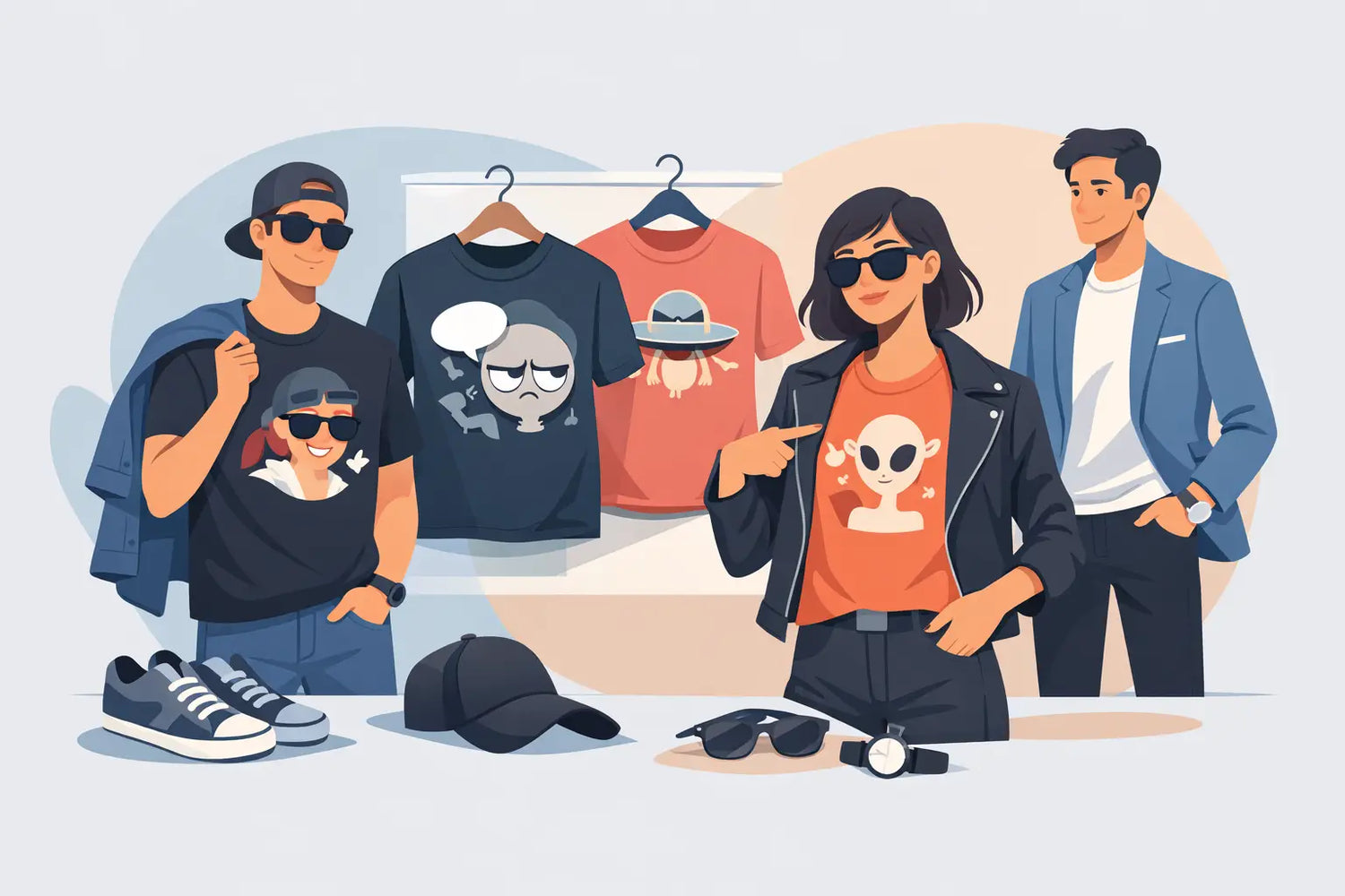 How to Style Sarcastic Graphic Tees Right