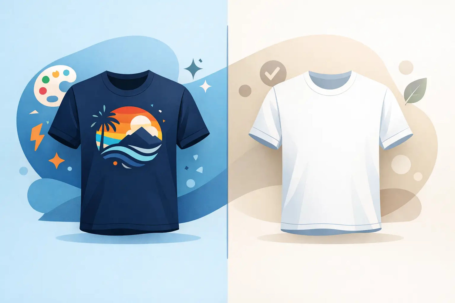 Graphic Tees vs Plain Tees: What Actually Wins?