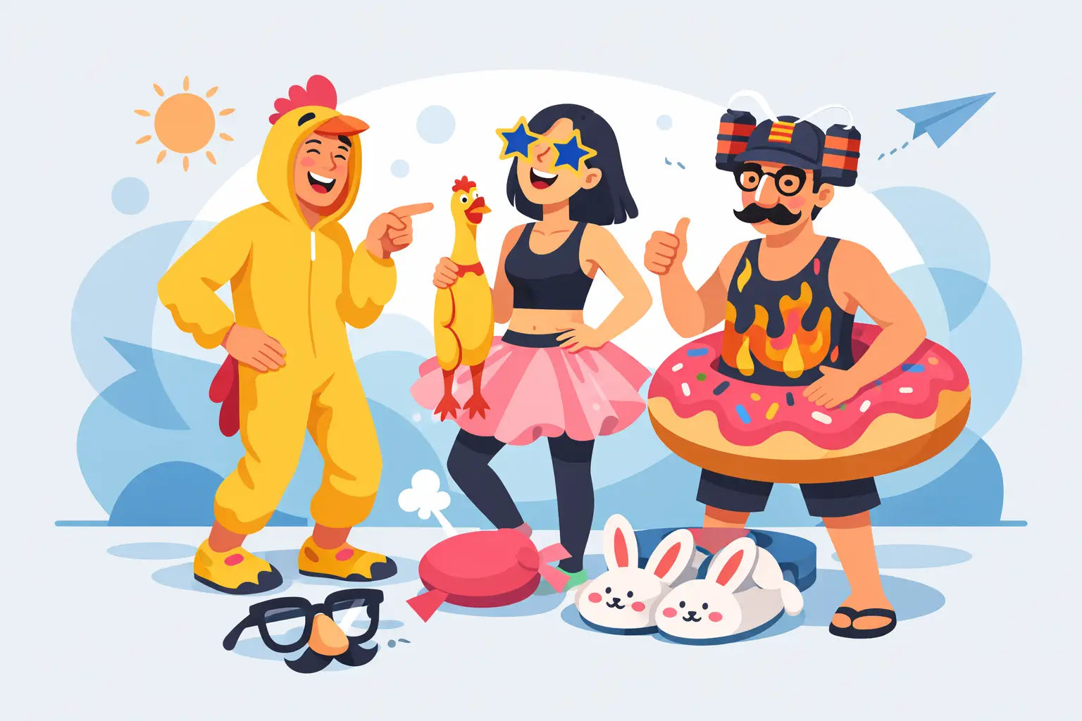Humor Based Clothing Guide for Zero-Filter Style