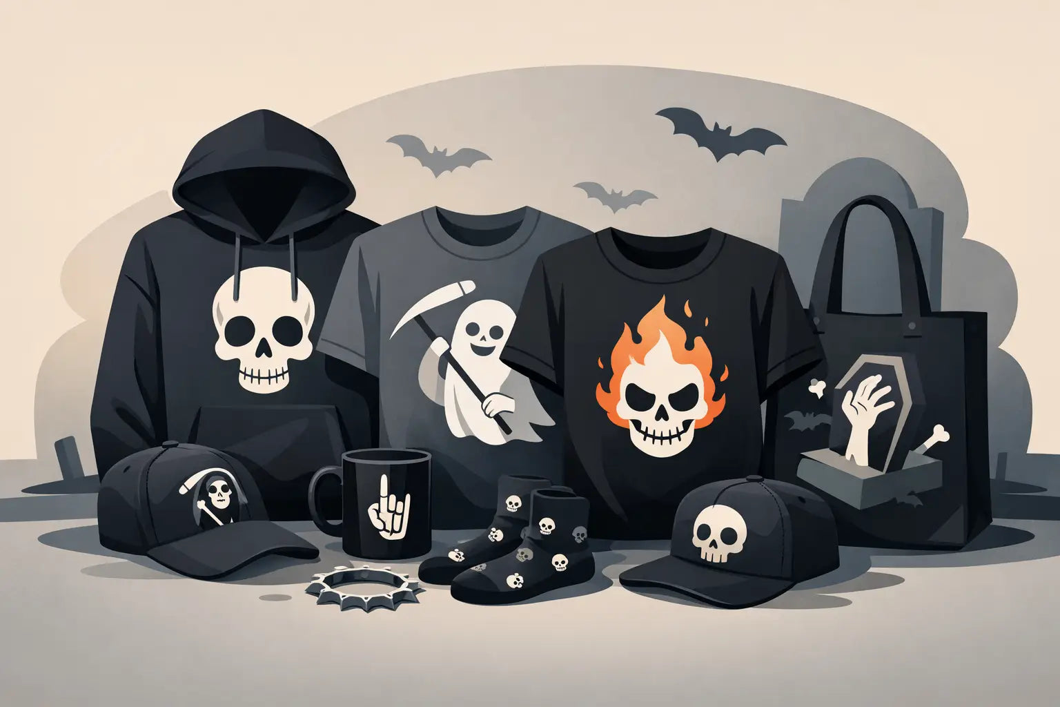 Casualwear for Dark Humor Fans, No Apologies