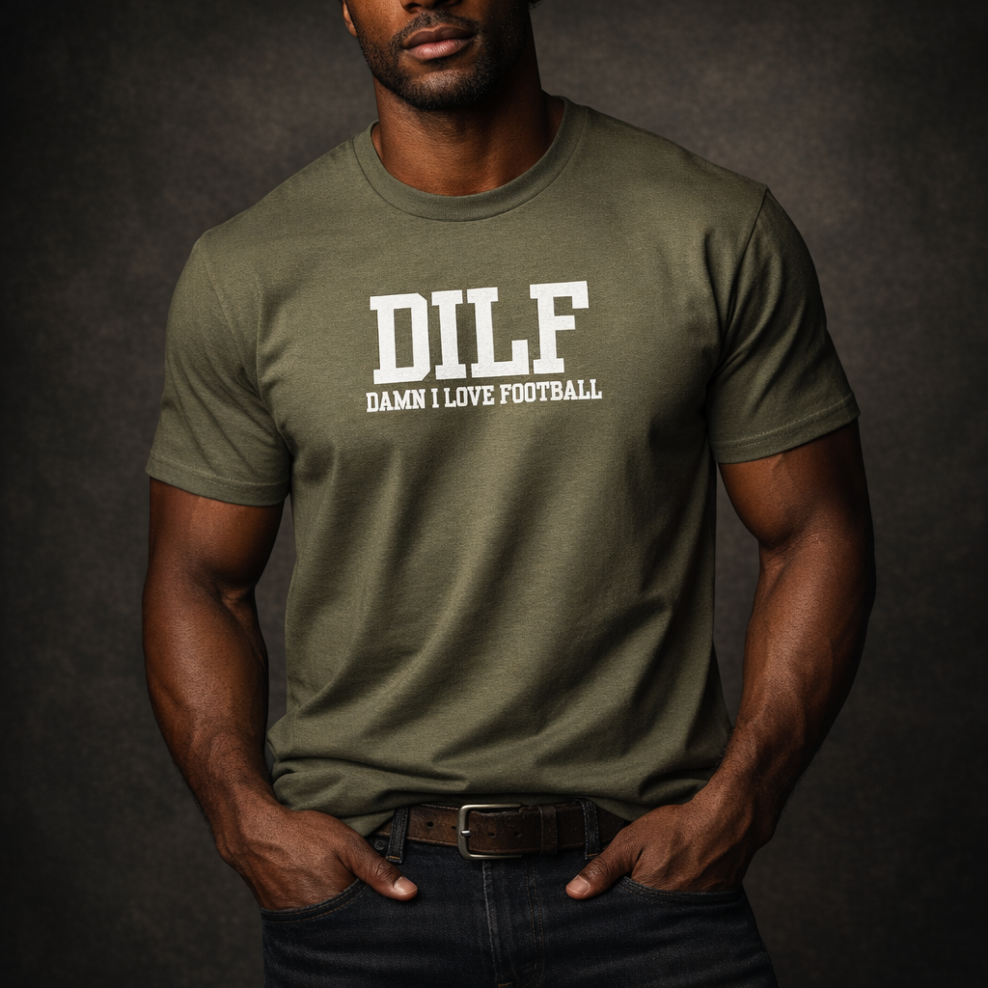 DILF: Damn I Love Football T-Shirt
