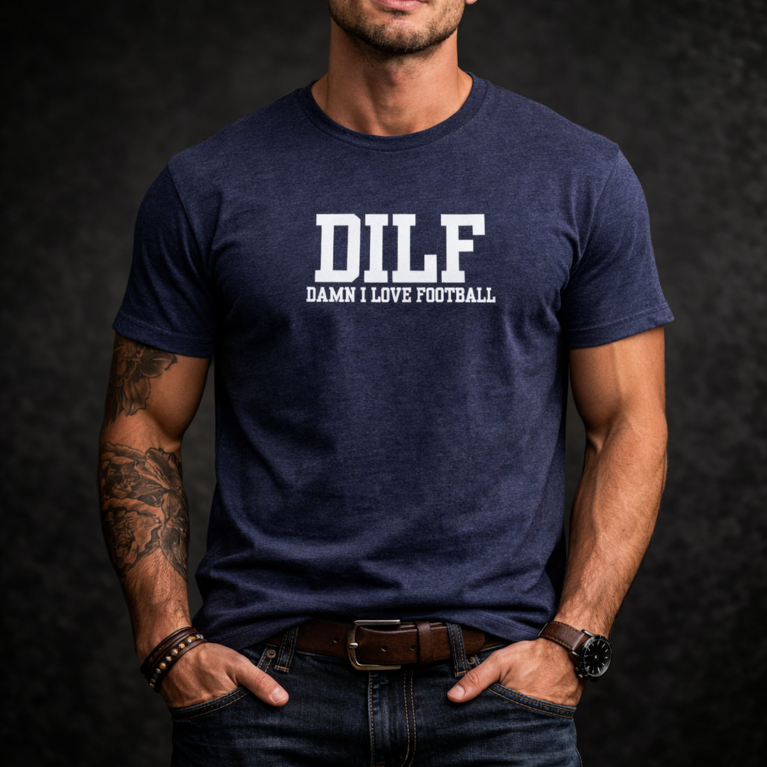 DILF: Damn I Love Football T-Shirt