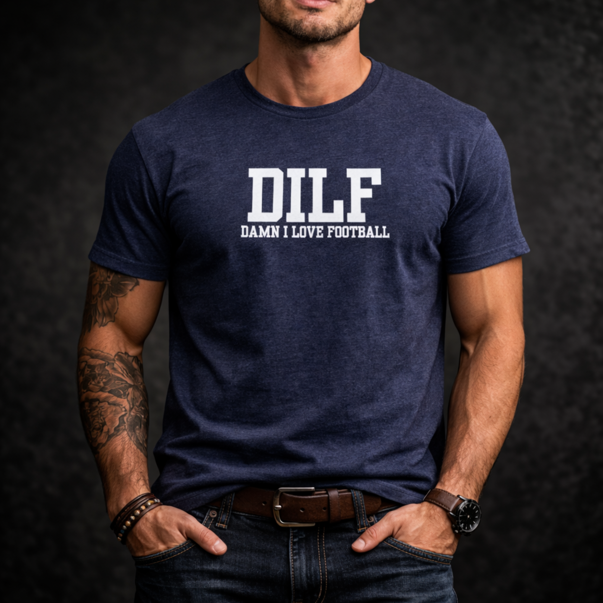 DILF: Damn I Love Football T-Shirt