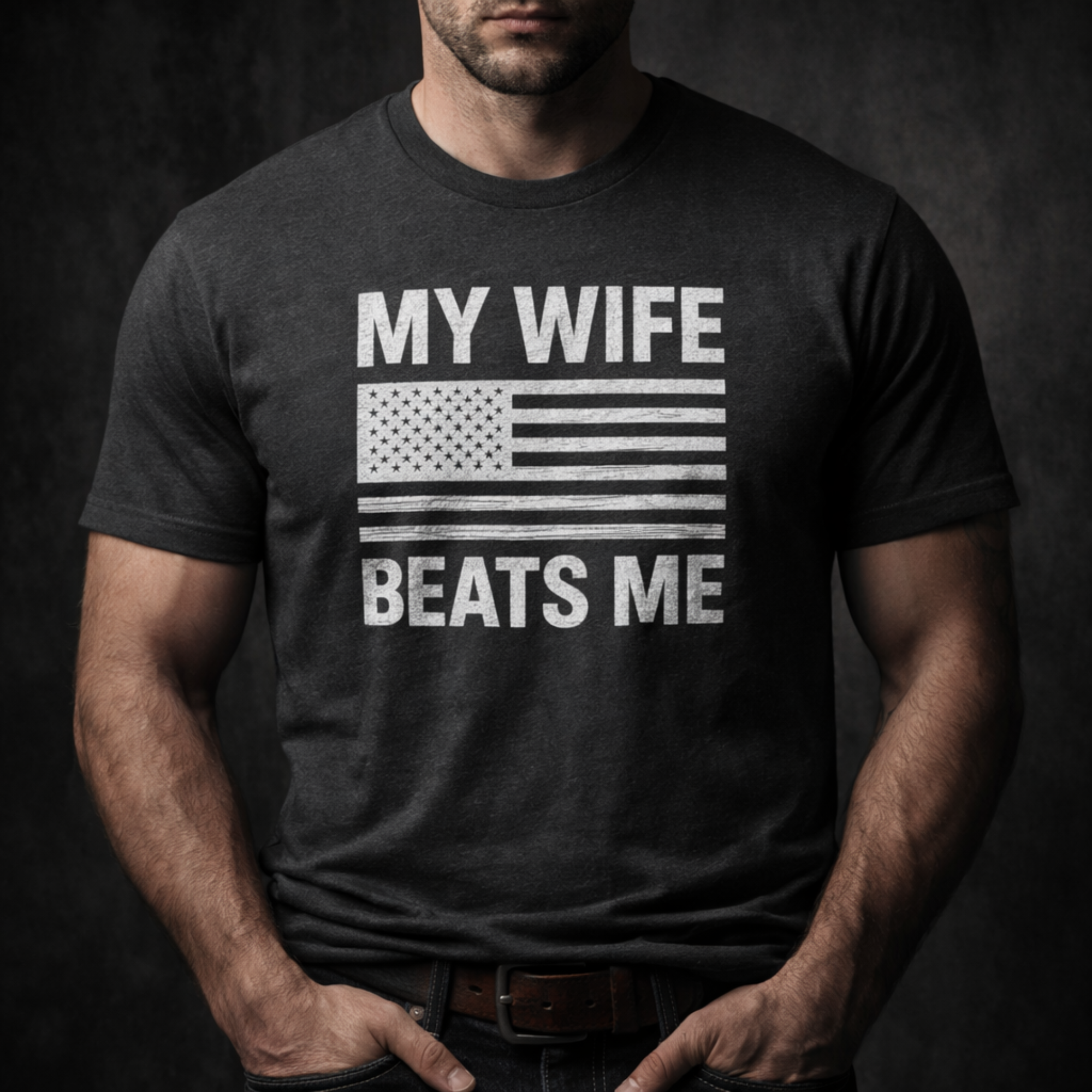 My Wife Beats Me T-Shirt