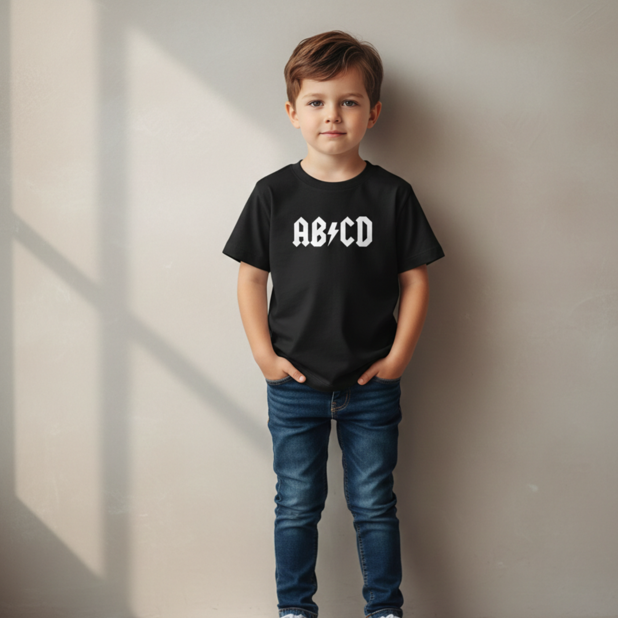 AB⚡CD Toddler Tee