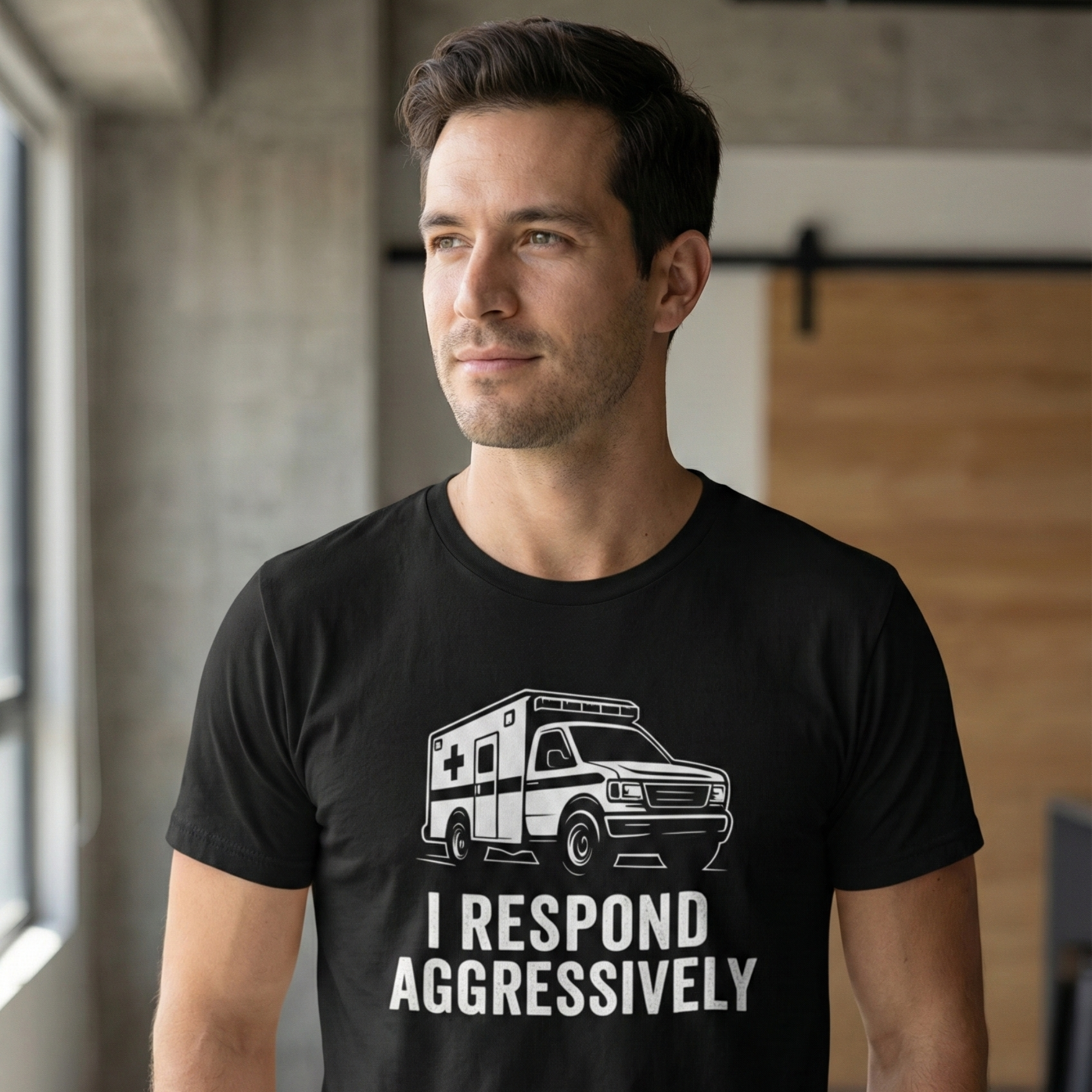 I Respond Aggressively T-Shirt