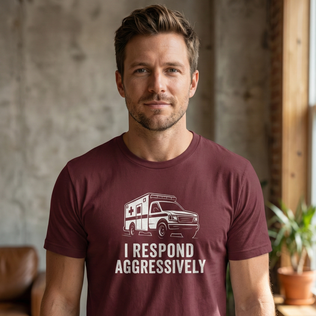 I Respond Aggressively T-Shirt