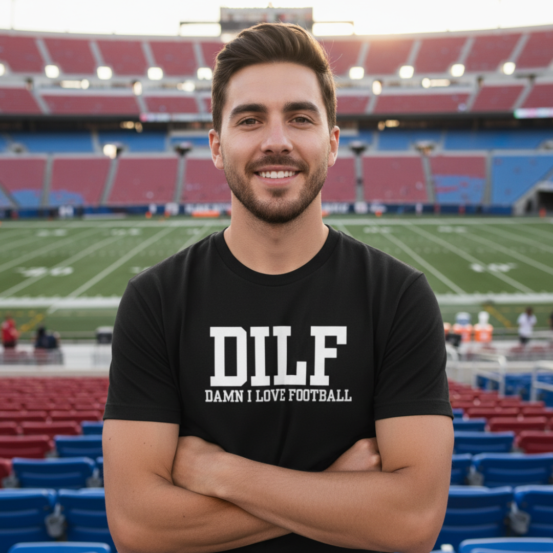 DILF: Damn I Love Football T-Shirt