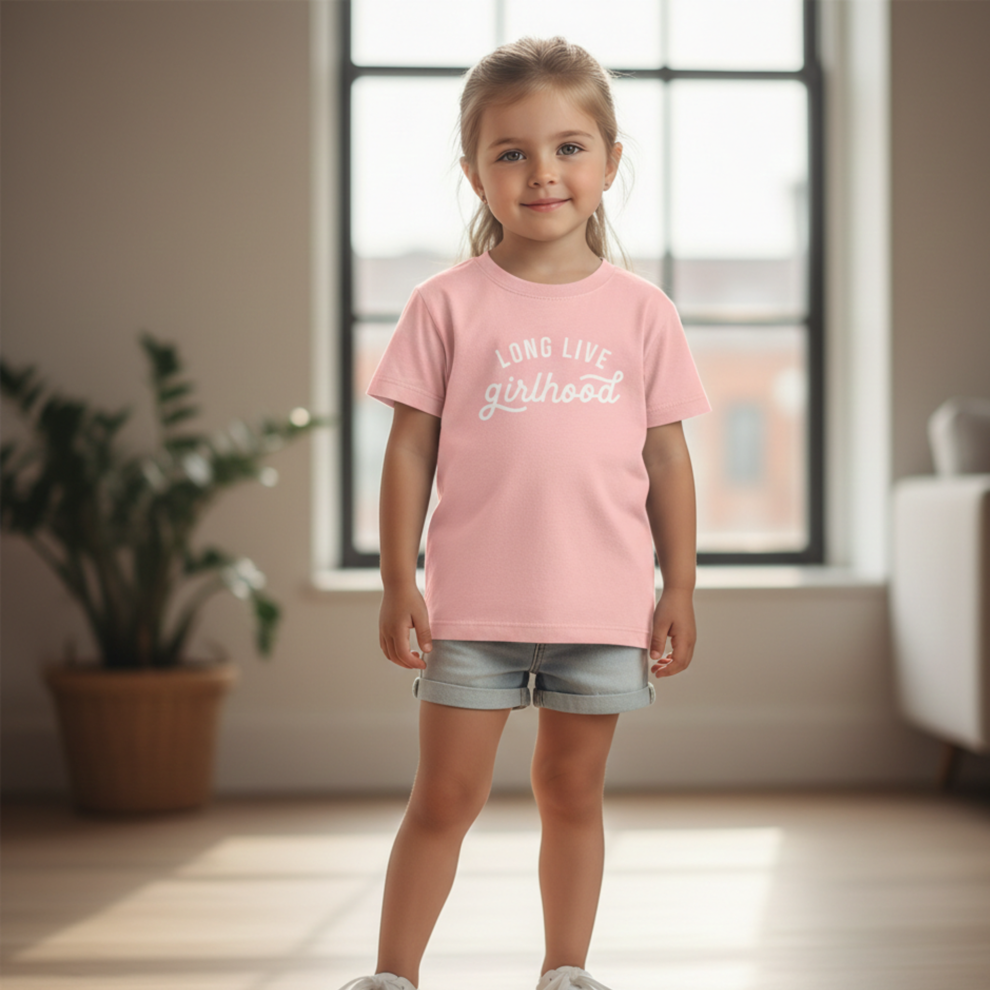 Long Live Girlhood Toddler Tee