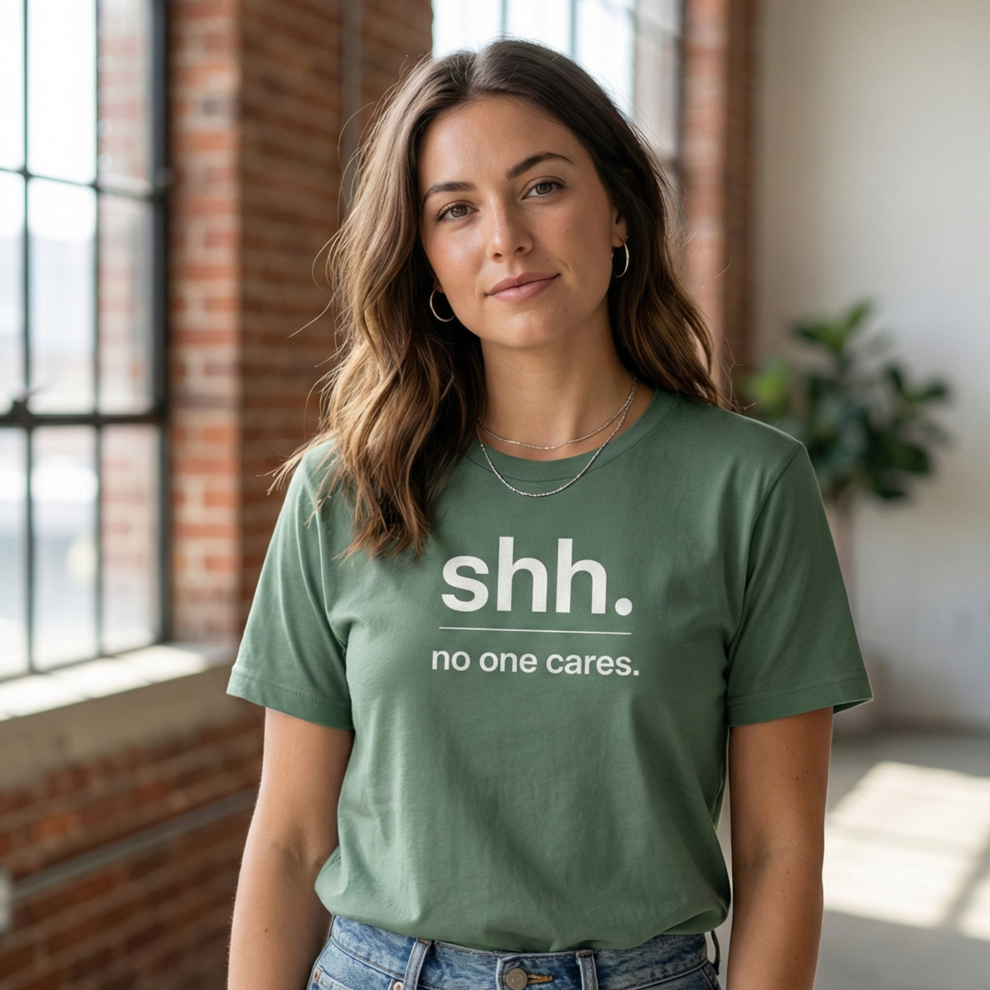 Shh. No One Cares. T-Shirt