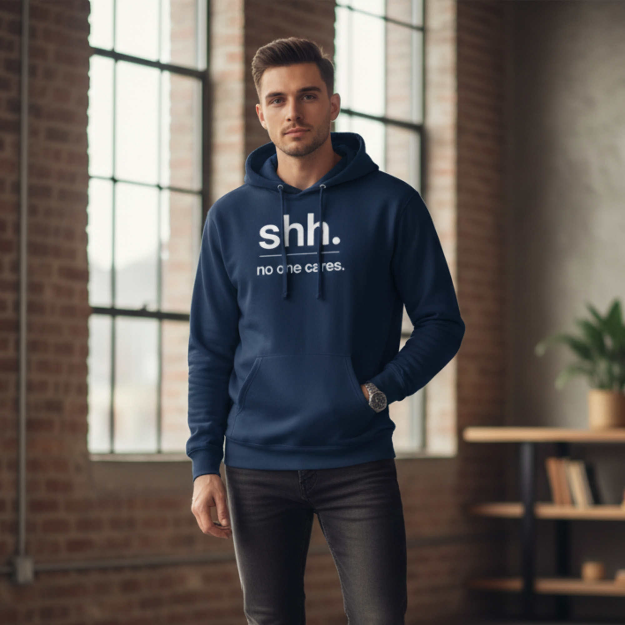 Shh. No one cares. Hoodie