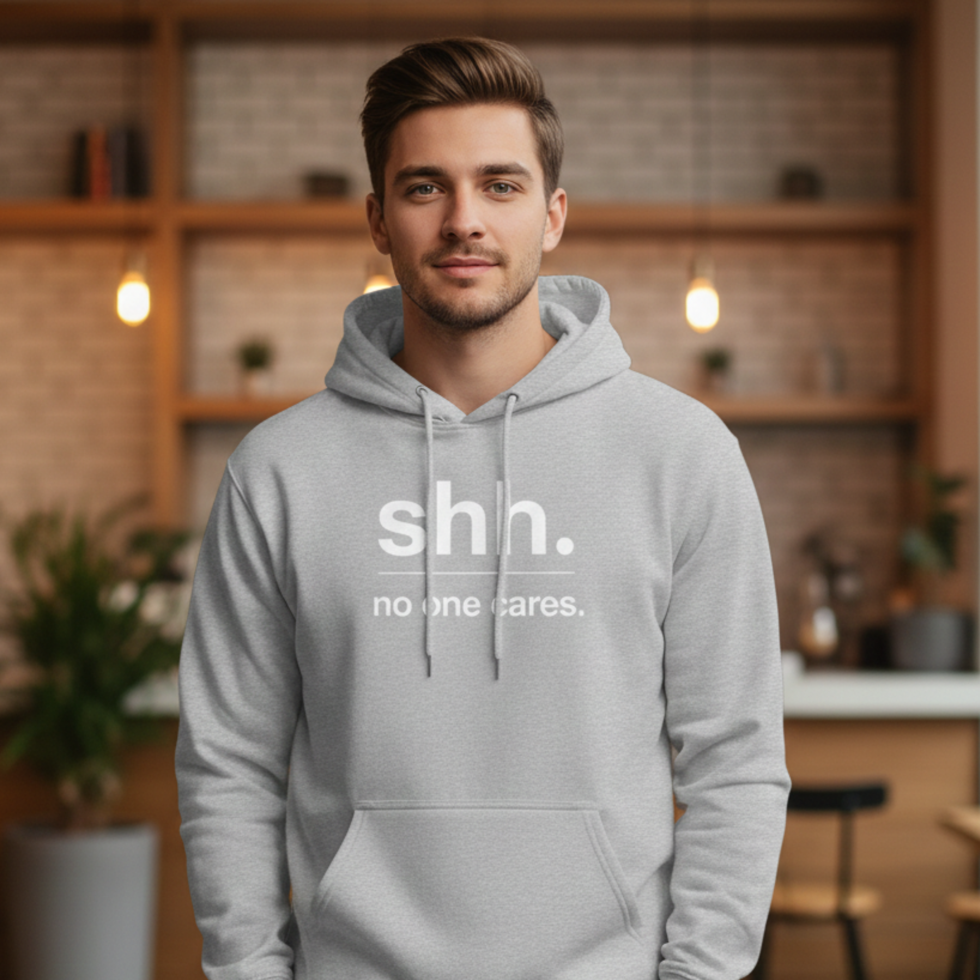 Shh. No one cares. Hoodie