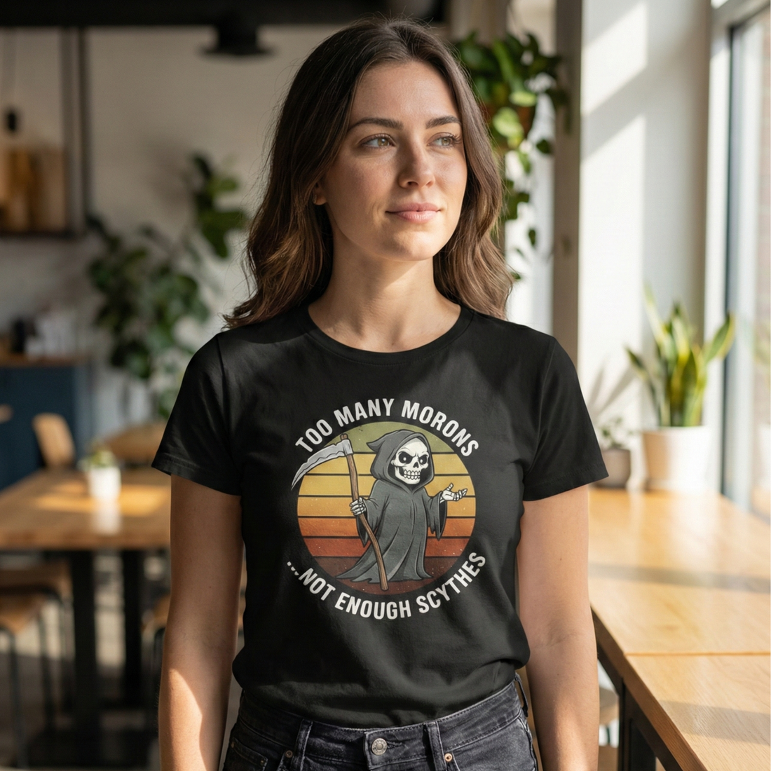 Too Many Morons...Not Enough Scythes T-Shirt