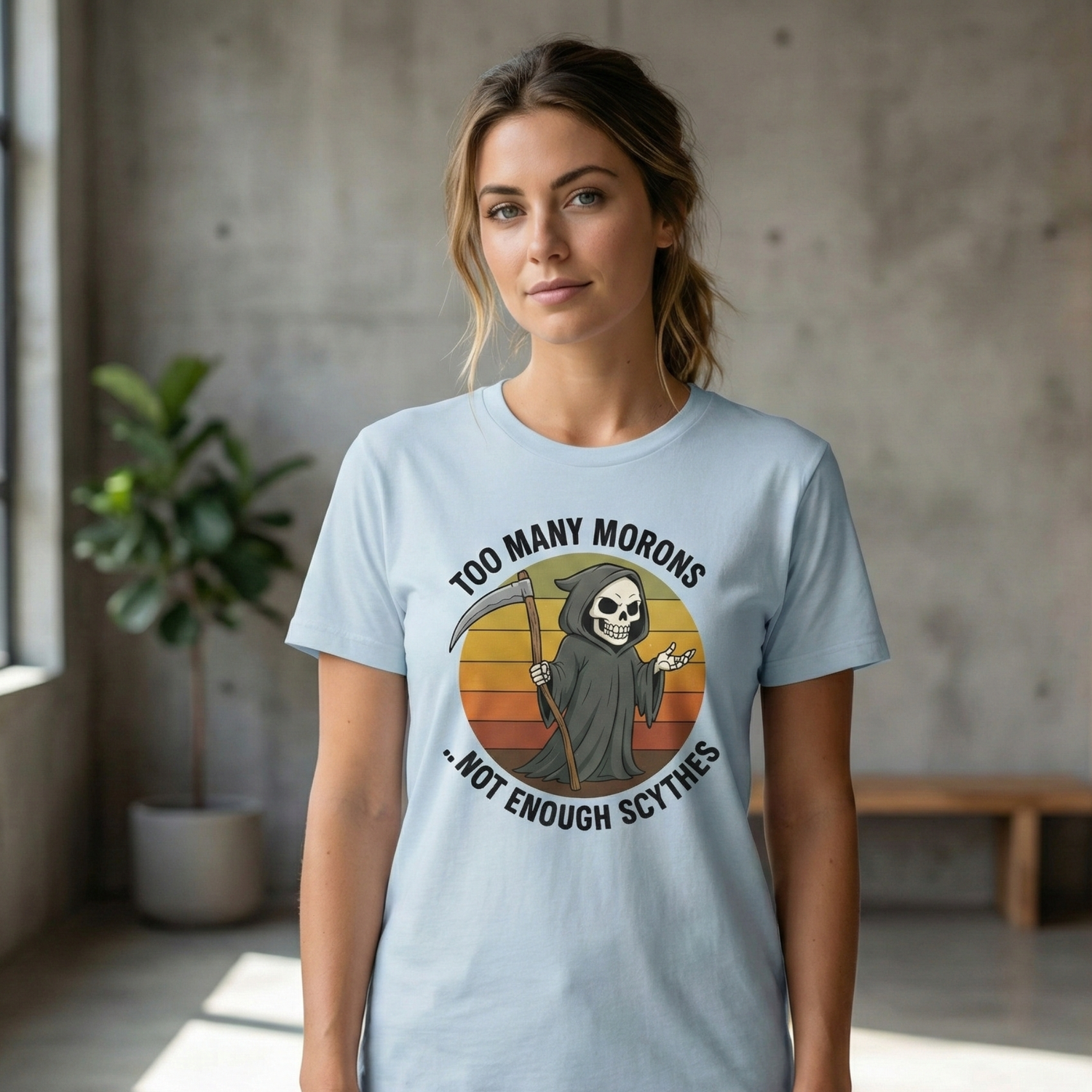 Too Many Morons...Not Enough Scythes T-Shirt