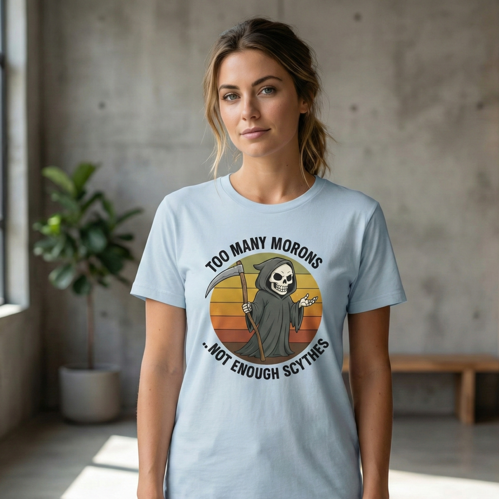 Too Many Morons...Not Enough Scythes T-Shirt