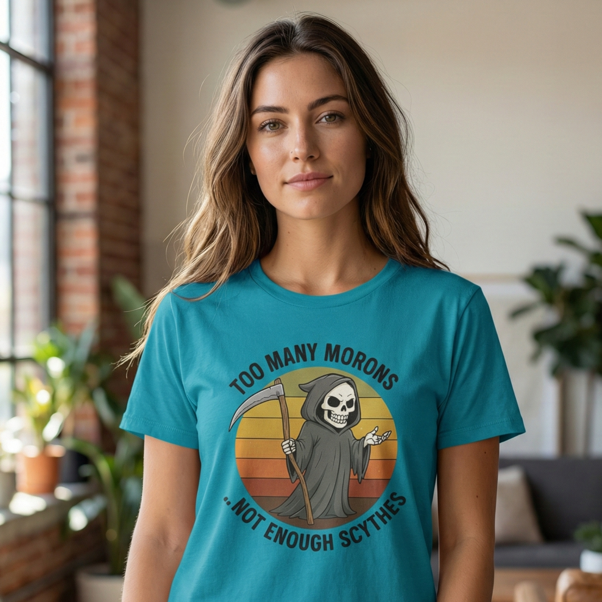 Too Many Morons...Not Enough Scythes T-Shirt