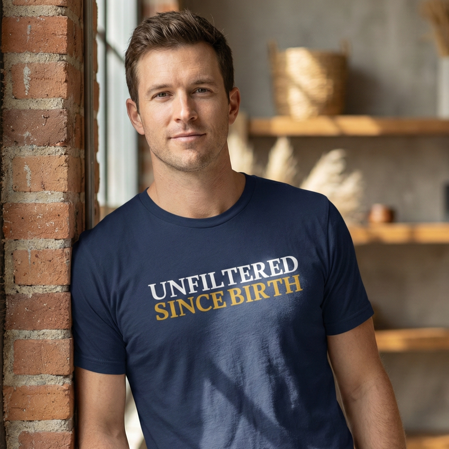 Unfiltered Since Birth T-Shirt